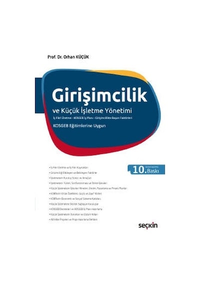 Girişimcilik ve Küçük İşletme Yönetimi-Orhan Küçük