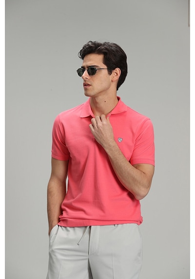 Lufian Erkek Laon Spor Polo Yaka T-Shirt 627111040091 Şeker Pembe Açık Pembe Lufian Erkek Laon Spor Polo Yaka T-Shirt 627111040091 Şeker Pembe Açık Pembe
