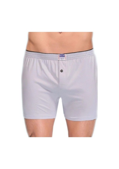 3 Adet Gri Renk Penye Boxer Gri
