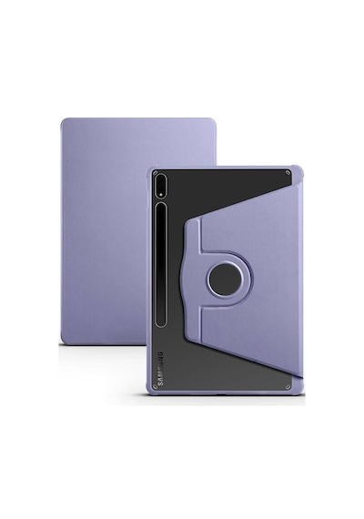 Galaxy Uyumlu Tab S7 Fe Lte T737-t736-t733-t730 Kılıf Zore Termik Kalem Bölmeli Dönebilen Standlı Kılıf