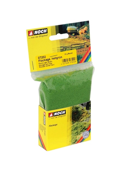 Noch 7202 Flock, Açık Yeşil, 20 Gram Diorama Malzemesi-54601