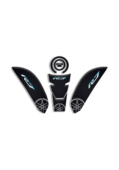Motosıklet Kaplama Yamaha R6 Tank Pad Set 2021/2024 Uyumlu 04