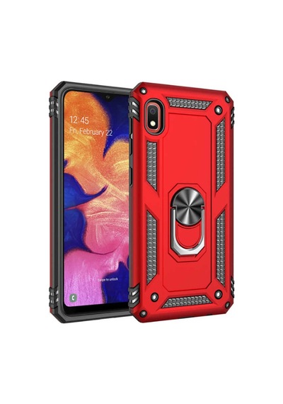 Xiaomi Redmi 7a Kılıf Sert Silikon Yüzüklü Stand Özellikli Kapak