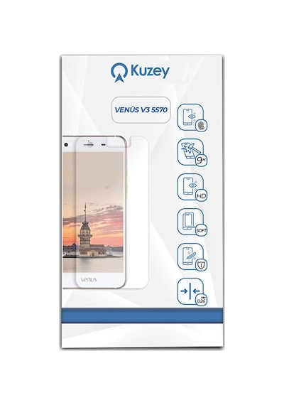 Vestel Uyumlu Venüs V3 5570 Temperli Ekran Koruyucu Kırılmaz Cam (538179921)
