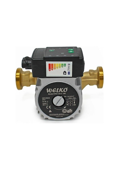 Welko Wrs 25-6 180 Mm Frekans Konvertörlü Bronz Resirkülasyon Pompası 6 Mss 3,6 M3/h