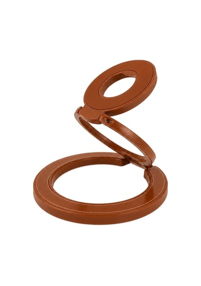 Zore Paris M102 Magnetik Ring Standlı Telefon Tutucu Turuncu