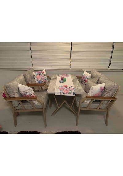 Tu Tienda Nergiz Model Bal Köpüğü Metal Renk- 2 1 1 Masa Bahçe Balkon Mobilyası,vizon Sütlü Kahve Tu Tienda Nergiz Model Bal Köpüğü Metal Renk- 2 1 1 Masa Bahçe Balkon Mobilyası,vizon Sütlü Kahve