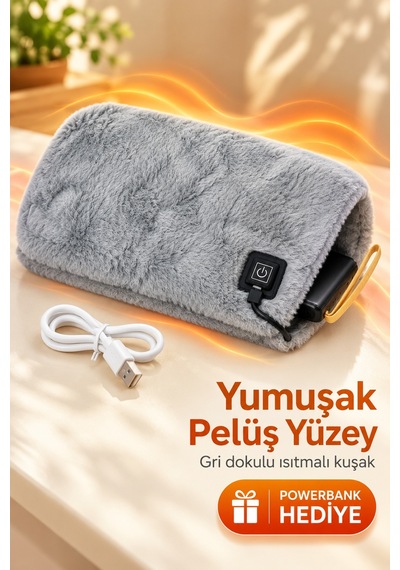 Powerbank Hediyeli Isıtmalı Bel Ve Karın Kuşağı