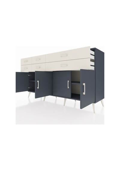 Kronos Konsol 3 Raflı 6 Çekmeceli 4 Kapaklı 176x59x99 Antrasit-an Antrasit-antrasit/aytaşı Kronos Konsol 3 Raflı 6 Çekmeceli 4 Kapaklı 176x59x99 Antrasit-an Antrasit-antrasit/aytaşı