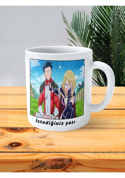 Koi Wa Sekai Seifuku No Ato De Baskılı Kupa Bardak Kişiye Özel Model 5 Çok Renkli