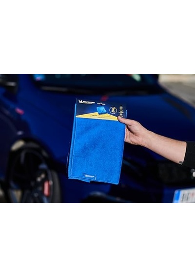 Michelin Mc42101 40x30cm Süper Emici Mikrofiber Havlu, 3 Adet Açık Indigo