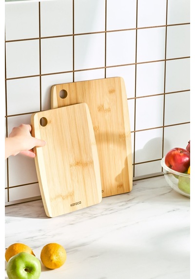 Karaca  Delphın Bamboo 2'li Pro Kesme Tahtası