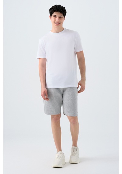 Loft Regular Fit Gri Erkek Şort Lf2039978 Gri