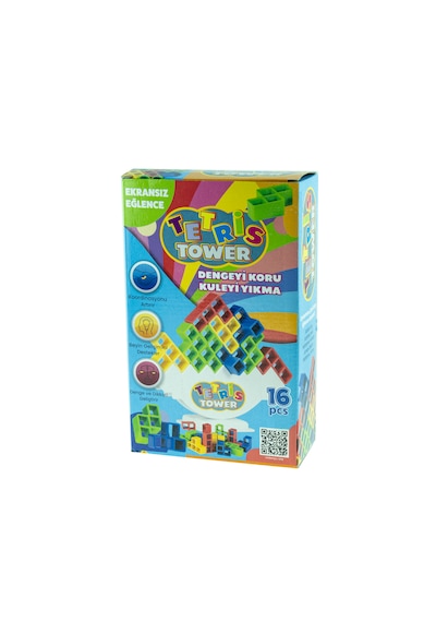 Oyuncak Tetris Kulesi 16 Parça