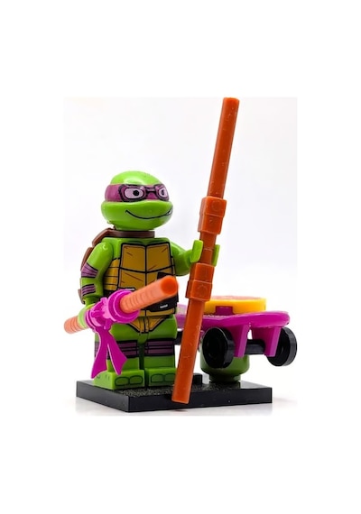 Cartoon Mini Figür Ninja Donatello A
