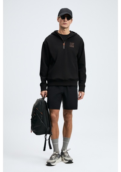 Lufian Grayson Erkek Sweatshirt 112030216 Siyah