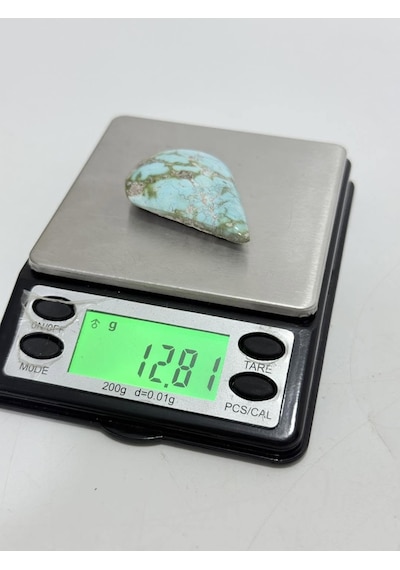 Doğal İran Nişabur Firuze Turkuaz Taşı 64 Karat - 11,8 Gram T231