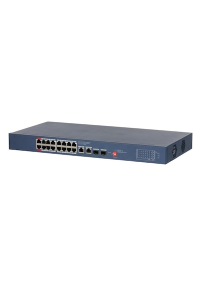 Dahua Cs4220-16gt-240 16 Port Gıgabıt + 2xgb Rj45/2xgb Sfp Uplınk Cloud Yönetilebilir 240w Poe Rackmount Swıtch