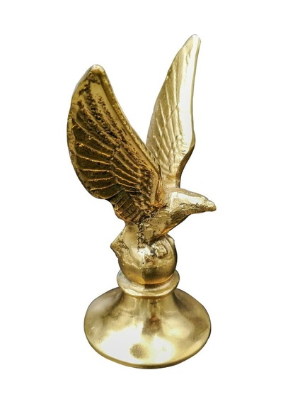 Pimarks Pirinç Döküm Kartal Sarı Açık Kanatlı Dekoratif Biblo