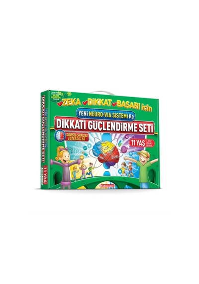 Dikkati Güçlendirme Seti - 5. Sınıf 11 Yaş-neuro-via