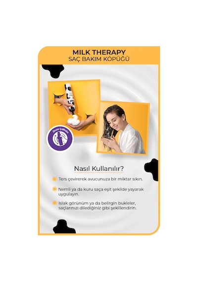 Milk Therapy Kremsi Saç Köpüğü 200 Ml