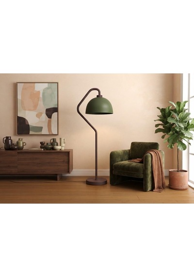 Curvella Lambader Kahverengi & Yeşil, S-eğri Gövde, 150 Cm Diğer