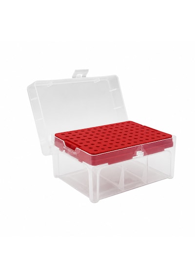 Pipet Ucu Kutusu 2-10ul İçin - Mikropipet Tip Box 96lı Rack