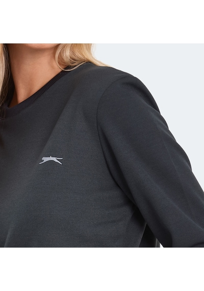 Slazenger OLINDA Kadın Cepli Koyu Gri Eşofman Takımı