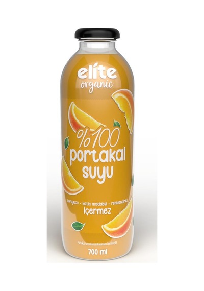 Organik %100 Portakal Suyu 700 Ml