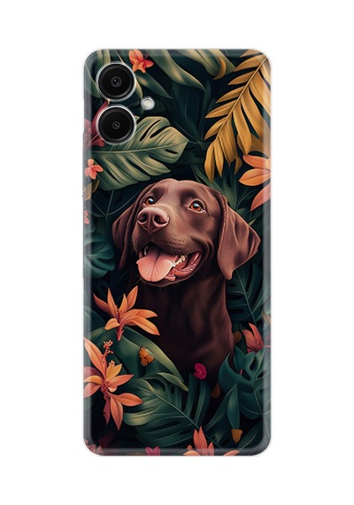 Samsung Galaxy Uyumlu - A06 Kılıf Boutique Baskılı Resimli Köpekçik Pcode -021