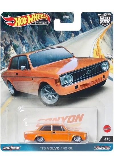Hot Wheels Premium Car Culture '73 Volvo 142 Gl - Hkc53