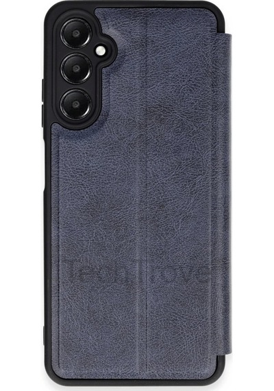 Samsung Uyumlu Galaxy S24 Fe Kılıf Kamera Korumalı İçi Kadife İnce Yapılı Kapaklı Standlı Deri Kapak