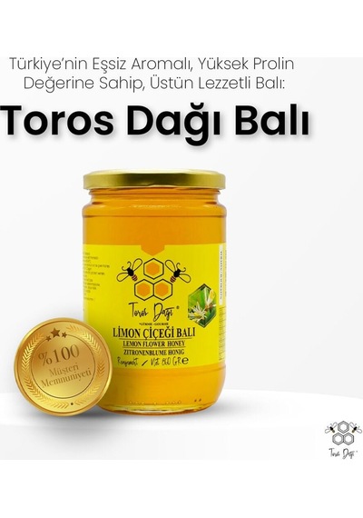 Toros Dağı Limon Çiçeği Balı 860 G