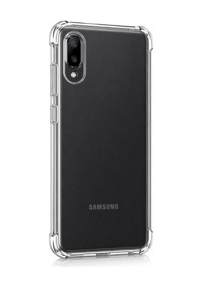 Samsung Galaxy A02 Uyumlu Şeffaf Silikon Kılıf Darbe Emici İnce Esnek Koruma Kapak