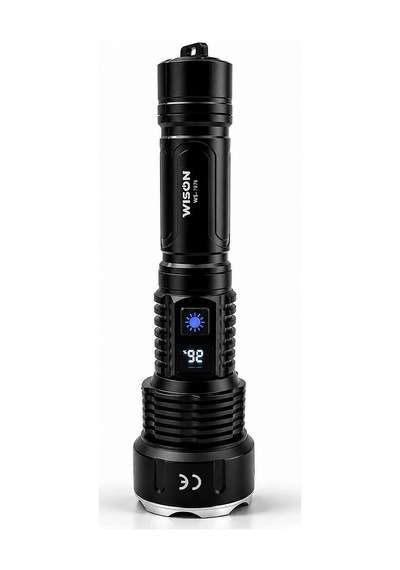 Wison Ws-7878 30watt 3000 Lümen Uzun Menzilli Usb Type-c Şarjlı El Feneri Evimdeyokyok Beyaz