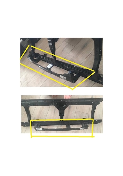Nissan Pick Up Navara 06/14 Ön Tampon Demi Ri Üst Paneli N Altına Bağlanan Tw