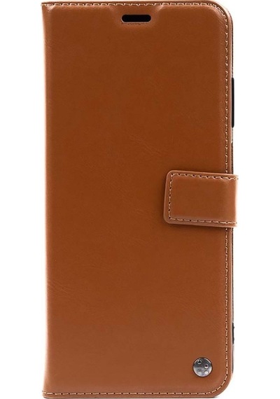 Reeder P13 Blue 2022 Kılıf Zore Kar Deluxe Kapaklı Kılıf Kahverengi