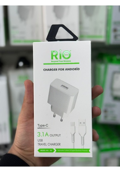 Rio Tech 3.1a Usb - Type-c Şarj Seti Samsung Xiaomi Uyumlu Hızlı Ve Ekonomik