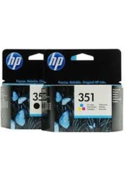 Hp 350 351 / 4280/5780/4268/ Siyah Renkli Kartuş Seti