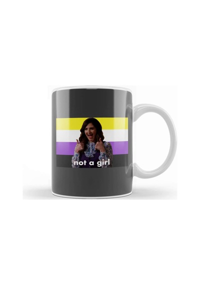 Nonbinary Janet Not A Girl The Good Place Kupa Bardak Porselen Karışık