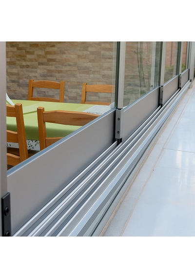 Ayrıntıshop Sürme Cam Balkon Tekeri 1 Adet Gri