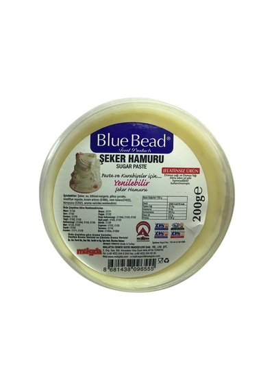 Blue Bead Şeker Hamuru 200gr Krem Diğer
