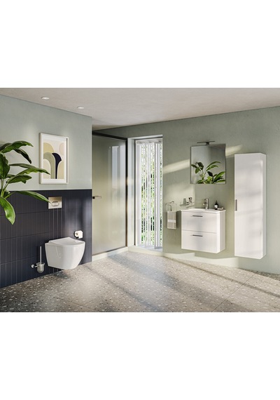 VitrA İntegra 7060L003-0090 Gizli Montajlı Asma Klozet 54 CM Beyaz