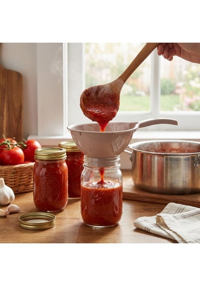 Orret Home Konserve Kavanoz Hunisi Geniş Ağızlı Huni Plastik Mutfak Hunisi Reçel Salça Turşu Dolum Hunisi Kavanoz Aktarma Aparatı 1 Adet 26 Cm