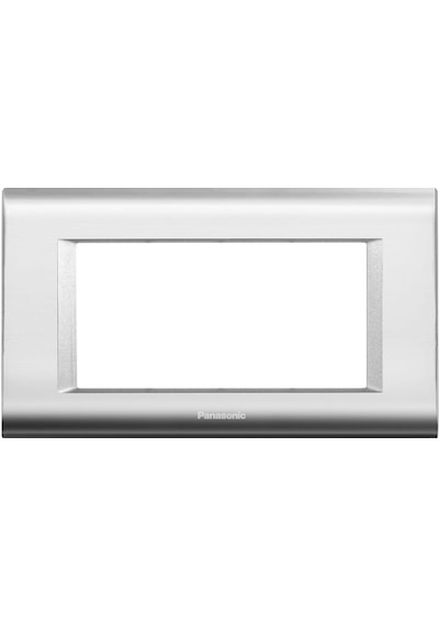 Viko Panasonic Thea 4m Sistema Chrome+metalik Beyaz Çerçeve - Wvtf18445ch-tr