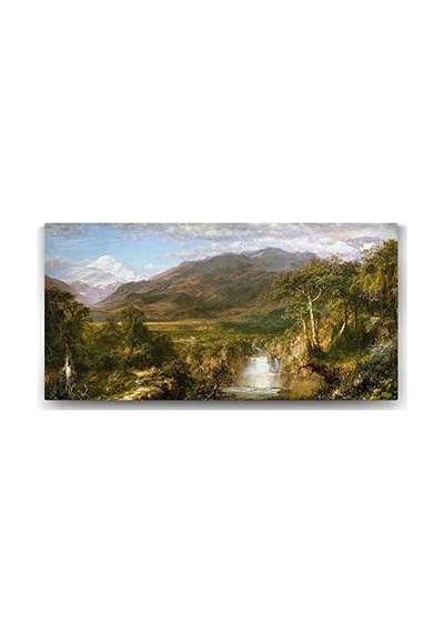 Frederic Edwin Church - Heart Of The Andes Tablosu - 160x80cm