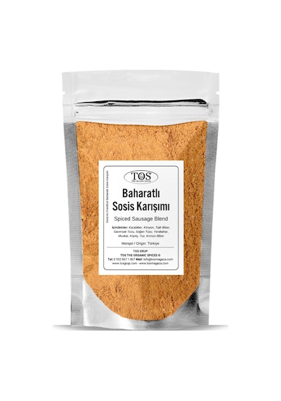 Nora'nın Frankfurt Baharatlı Sosis Karışımı 100 Gr Nora's Frankfurt Spiced Sausage Blend