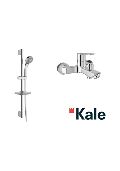 Mare Banyo Bataryası Ve Kale Raın S110 Sürgülü Duş Barı Krom