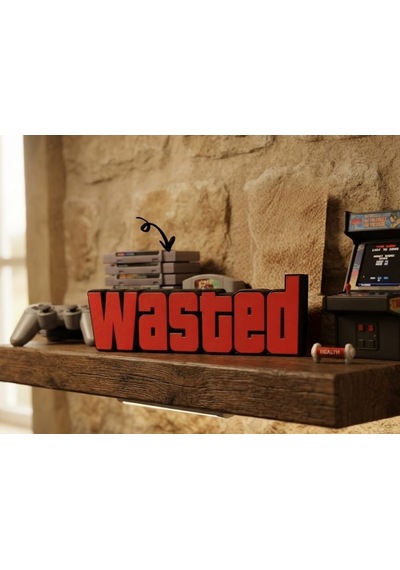 Wasted Oyun Temalı Dekor Diğer