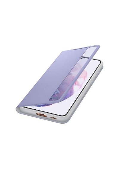 Galaxy S21 Plus İle Uyumlu Smart Clear View Kılıf-mor Ef-zg996cvegtr